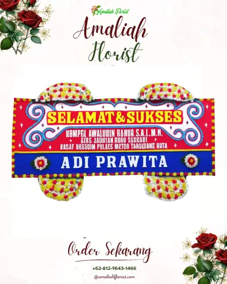 Papan Bunga Ucapan Selamat Jebus